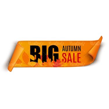 Vector autumn sales