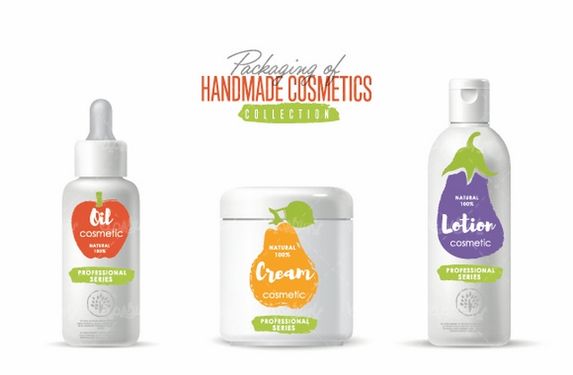 Vector packing cosmetics