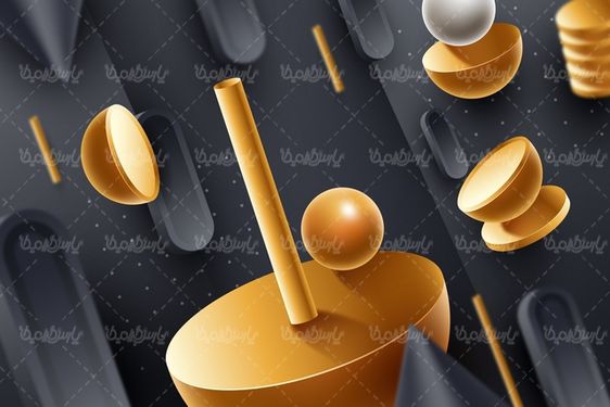 3D background vector
