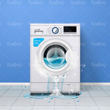 Washing machine vector