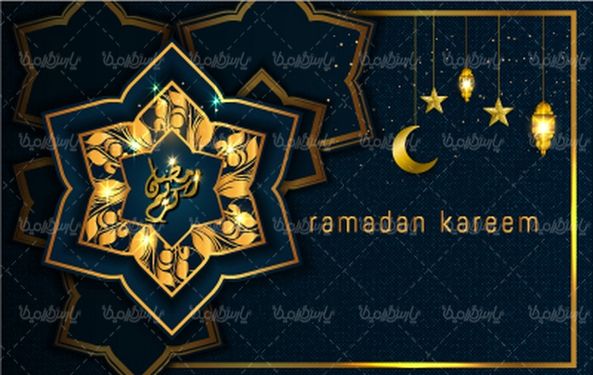 وکتور طرح ماه رمضان
