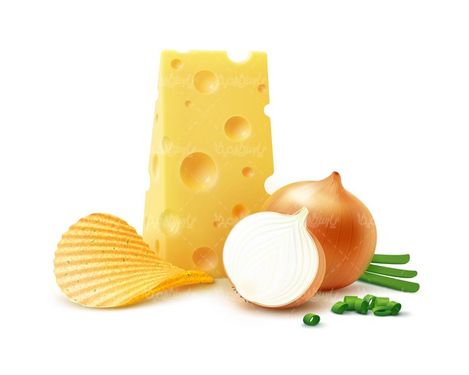 وکتور چیپس پنیری