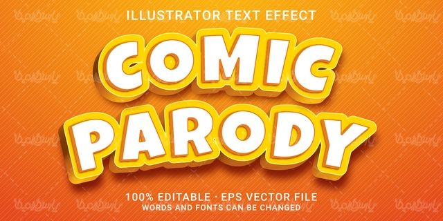 Graphic text style vector