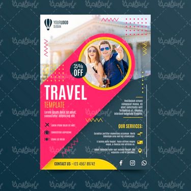 وکتور تراکت آژانس مسافرتی