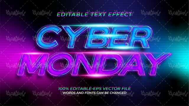 Editable vector font
