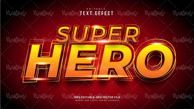 Editable vector font