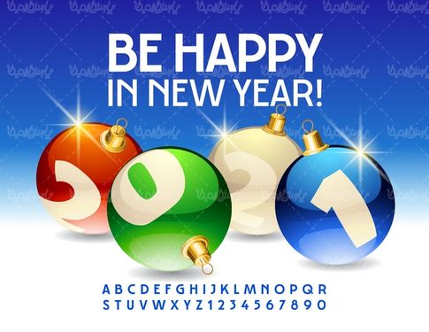 وکتور طرح سال 2021