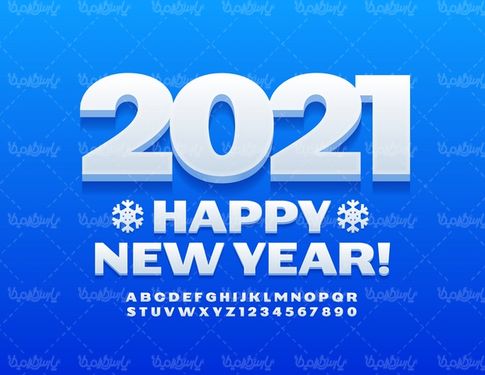 وکتور طرح سال 2021