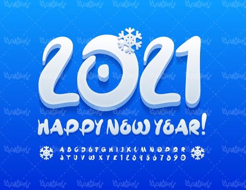 وکتور طرح سال 2021