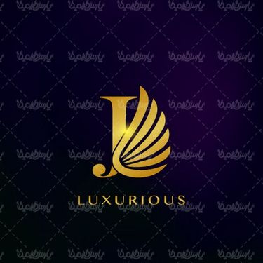 Latin alphabet vector logo
