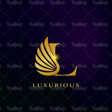 Latin alphabet vector logo