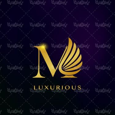 Latin alphabet vector logo