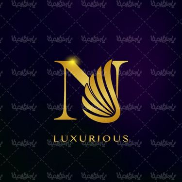 Latin alphabet vector logo