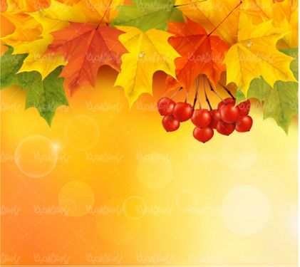 وکتور بک گراند پاییزی