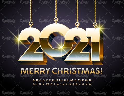 وکتور طرح سال 2021 میلادی