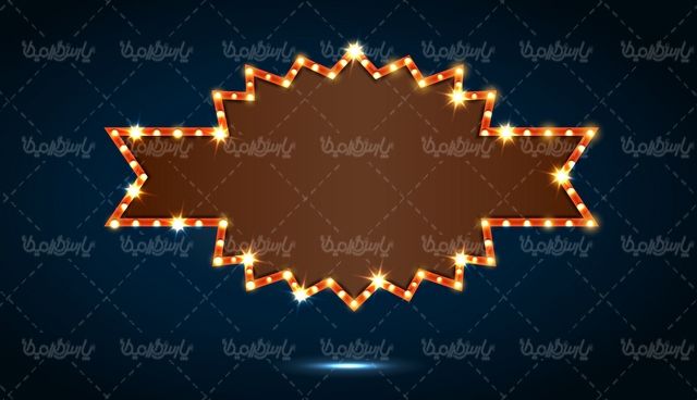 وکتور قاب ال ای دی