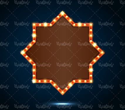 وکتور قاب ال ای دی