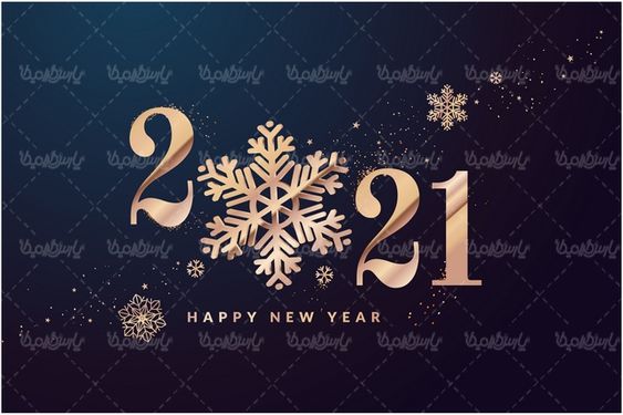 وکتور طرح سال 2021