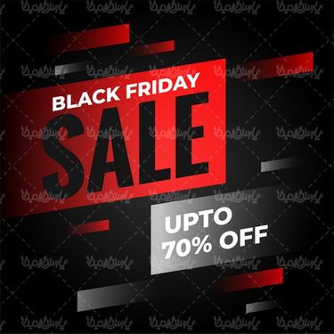 Vector Black Friday label