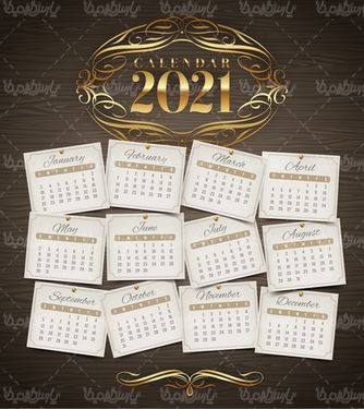 Calendar vector