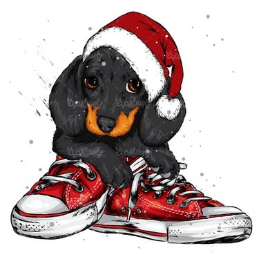 Vector dog