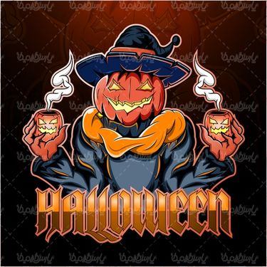 Halloween night vector