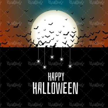 Halloween night vector