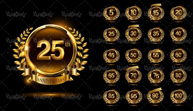 وکتور اعداد لاتین