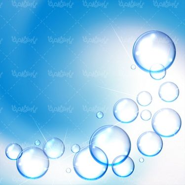 Bubble background vector