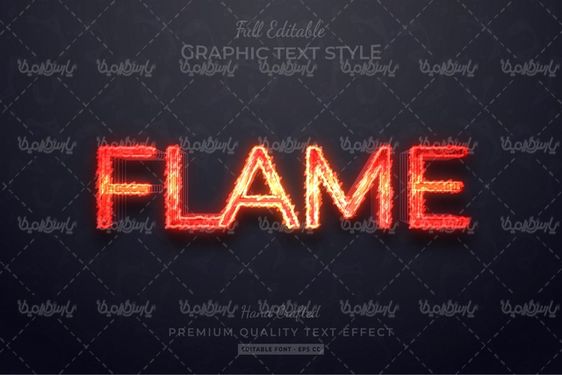 Text style vector