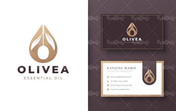 وکتور لوگو روغن زیتون