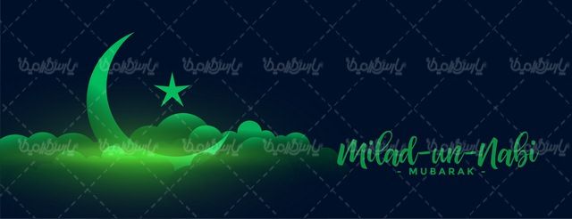 وکتور هلال ماه