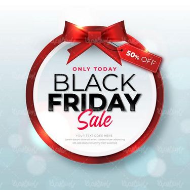 Vector Black Friday label