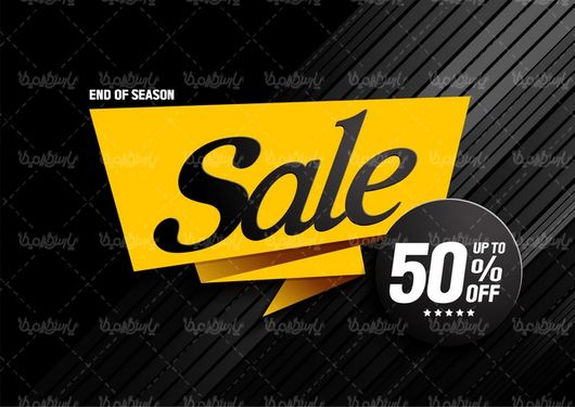 Special sale design vector