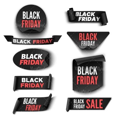 Vector Black Friday label