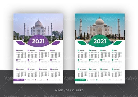 وکتور تقویم دیواری