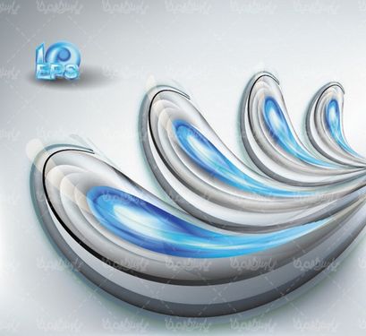 وکتور پس زمینه موج