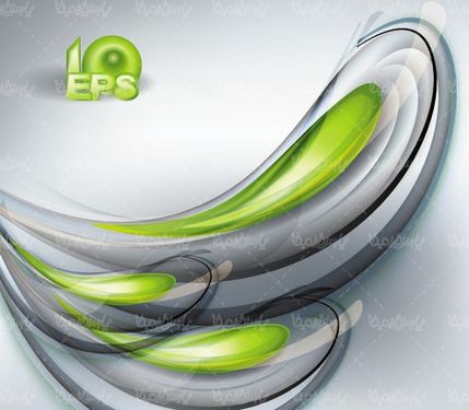 Wave background vector