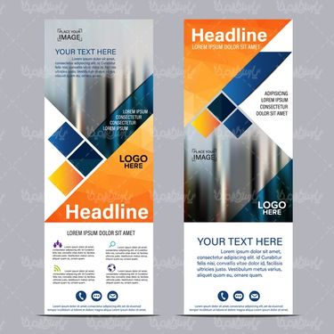 وکتور قالب بنر