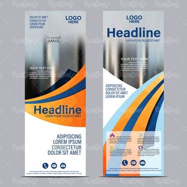 وکتور قالب بنر