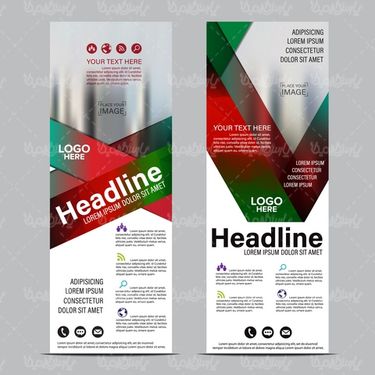 وکتور قالب بنر