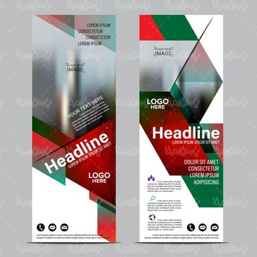 وکتور قالب بنر