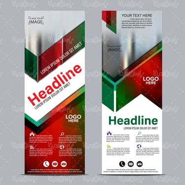 وکتور قالب بنر