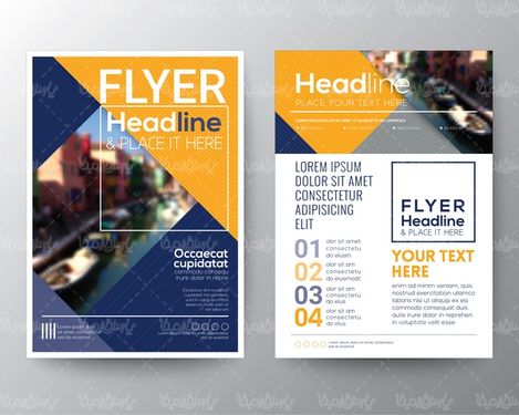 وکتور طرح تراکت