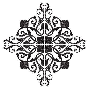 وکتور حاشیه گل