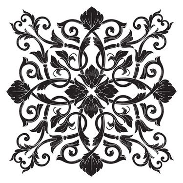 وکتور حاشیه گل