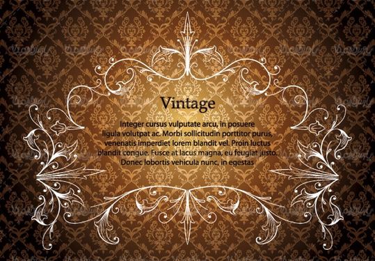 وکتور فریم گل