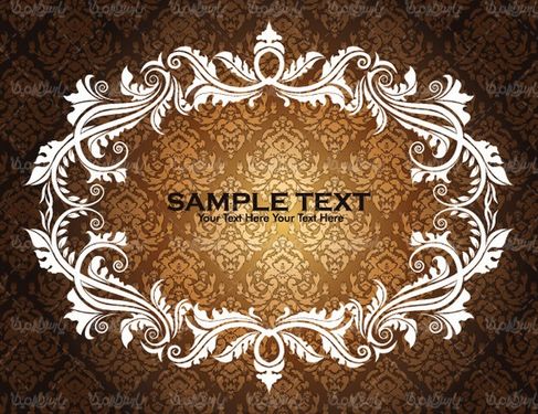 وکتور فریم گل