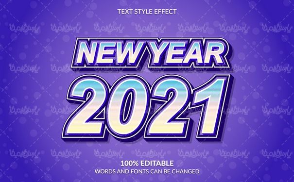 وکتور طرح سال 2021