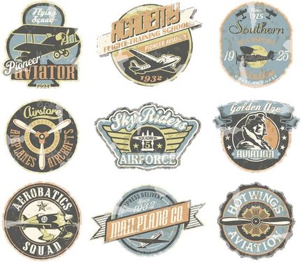 Vector graphic label